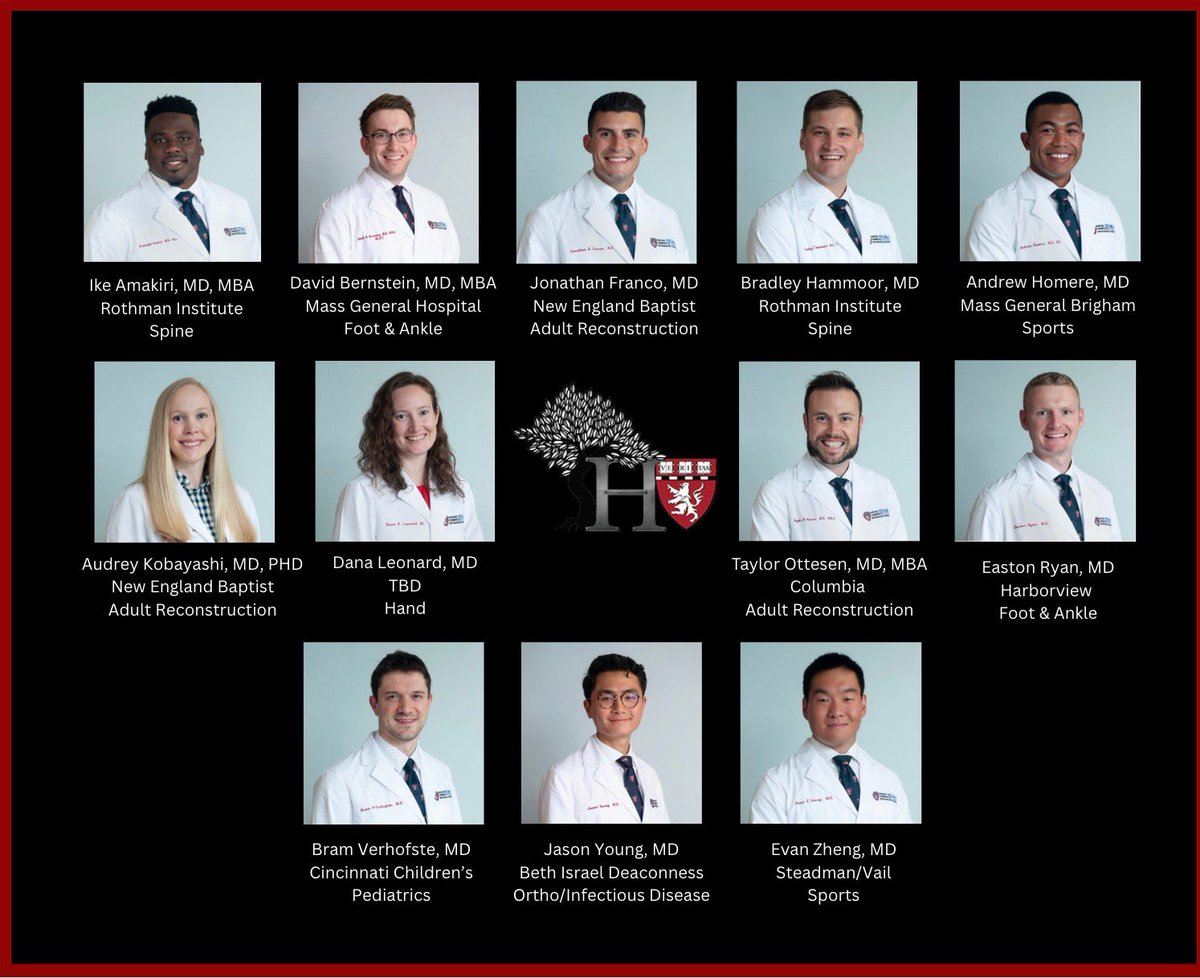 Incredibly proud of our PGY4s impressive fellowship match! Looking forward to the hand match in May! #orthotwitter #orthomatch #orthofellowship