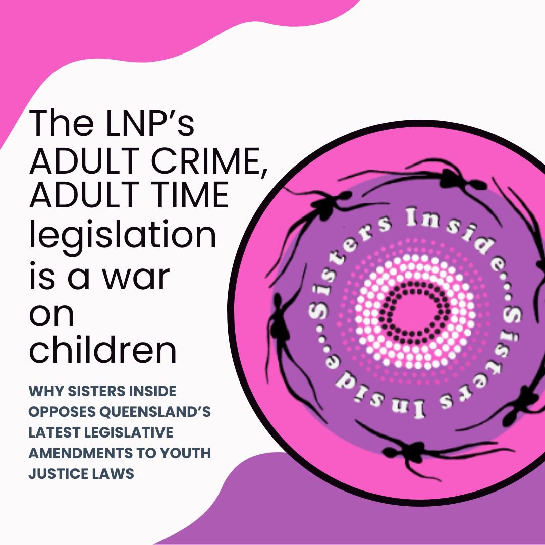 DebKilroy's tweet photo. We will not accept a future where our children are discarded. We will not stop fighting for their freedom, their  futures, and their full humanity.
This Bill is not about justice, fairness or equity. It is violence masquerading as reform. It is a political strategy  disguised as law. It is a betrayal of every child who has ever hoped for a second (third, or even a fourth or fifth)  chance. 

Qld Parliament must reject this Bill in its entirety and to commit to real, transformative  change that respects the rights of children, restores communities, and ends the pipeline to prison once and  for all. #qldpol 
#abolishthecage

https://t.co/tMVyefQ8Uk