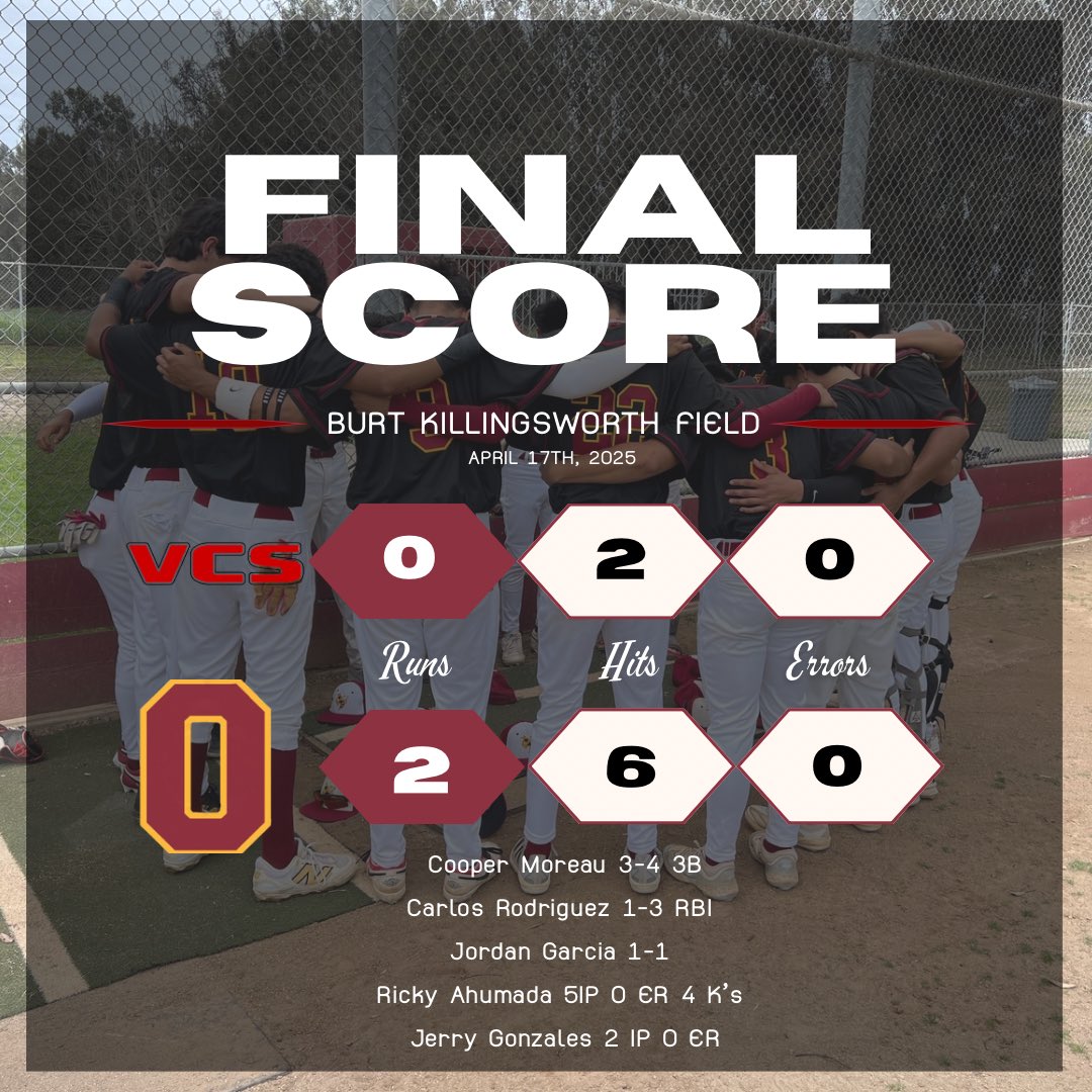 Jackets (9-13, 1-9) take game 2 from the Crusaders at home! 

<a href="/vcspreps/">VCS Preps</a> <a href="/JacketPrincipal/">Ted Lawrence</a>