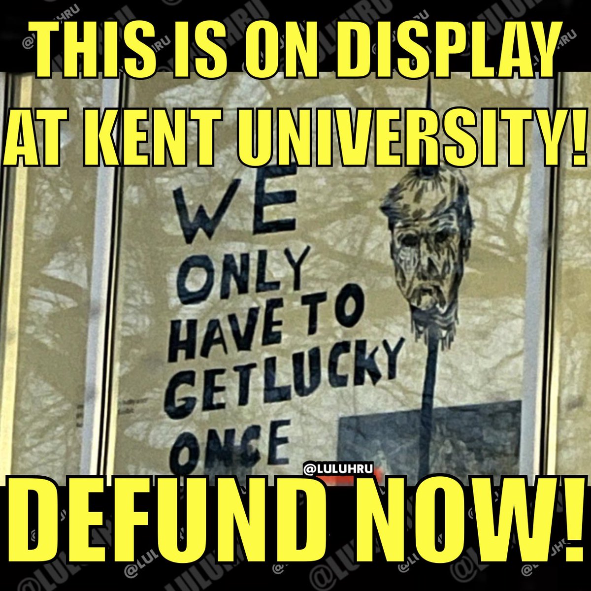 Kent university refuse to take this down! Totally unacceptable!