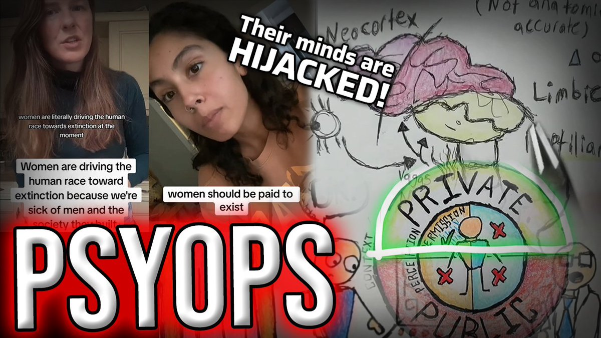 PSYOPS is live. Longest video so far. Most work put into a video so far. So tired. Link in replies