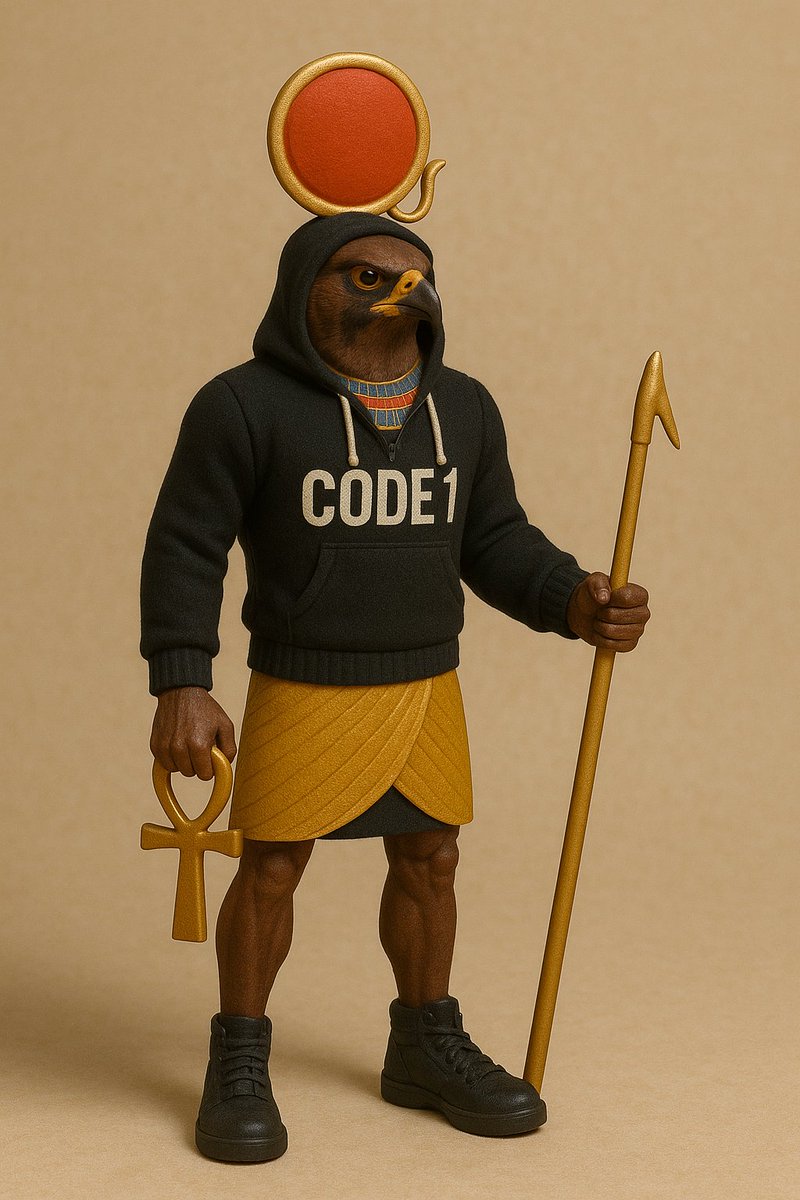 The14codes's tweet image. Ra: The God of the Sun, Light, and Creation.
In ancient Egypt, Ra wasnโt just a god. He was the standard. The one that set the tone. Thatโs what Integrity doesโit sets the tone before you speak.#14Codes #Code1 #Ra #BlackManIntegrity #The14Codes