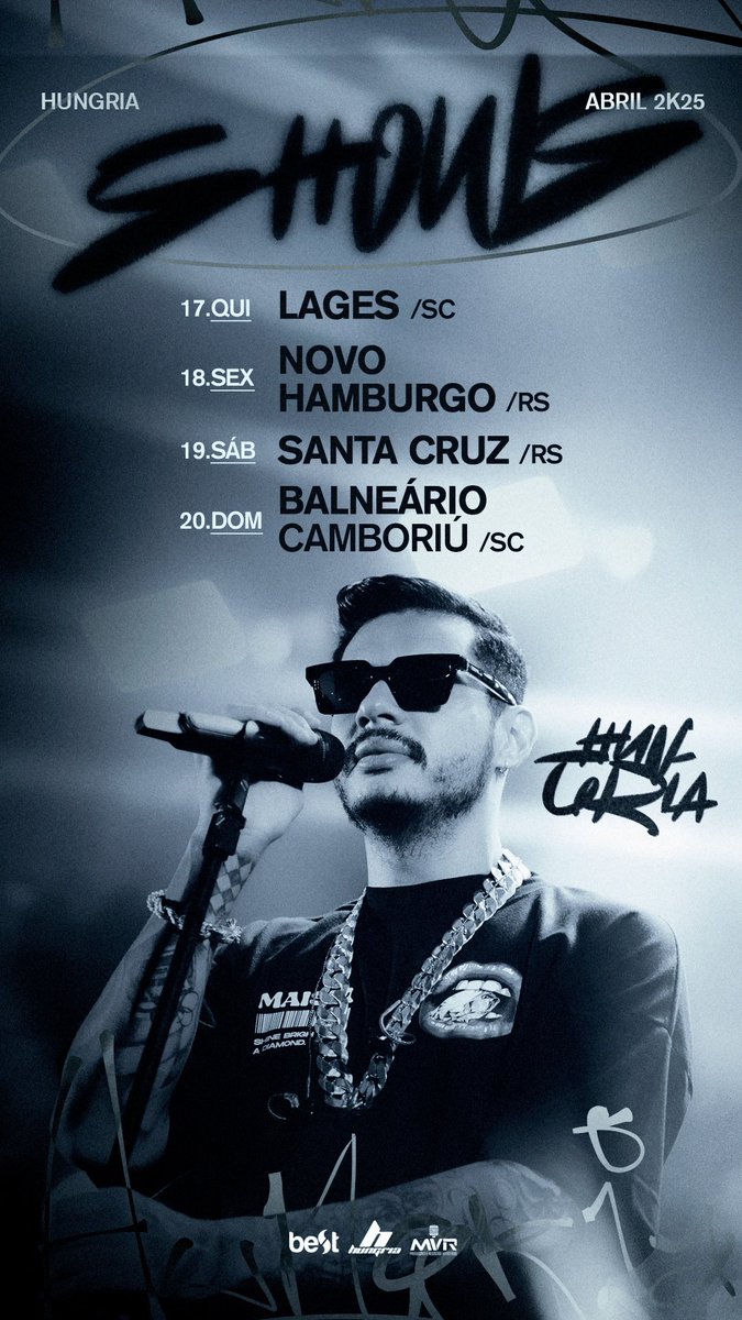 O final de semana começa hoje! Vamos de muito trabalho.