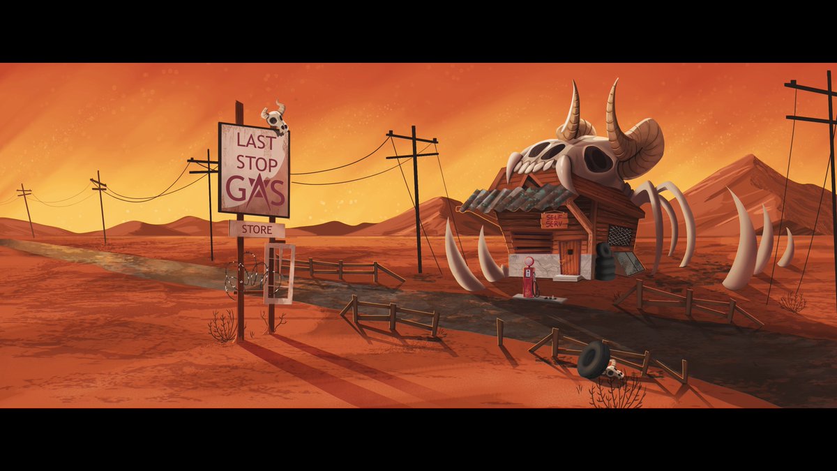 TaylorRoseArts's tweet photo. Little practice piece I made inspired by the indie project @StudioPsycho Heathens! 
Im getting my first ever prospects from small studios and Im so excited to find my place for the first time!

Let me prove my self as a part of your team #indieanimation 

HMU for BG art💙 https://t.co/QB89Ua0Lk0