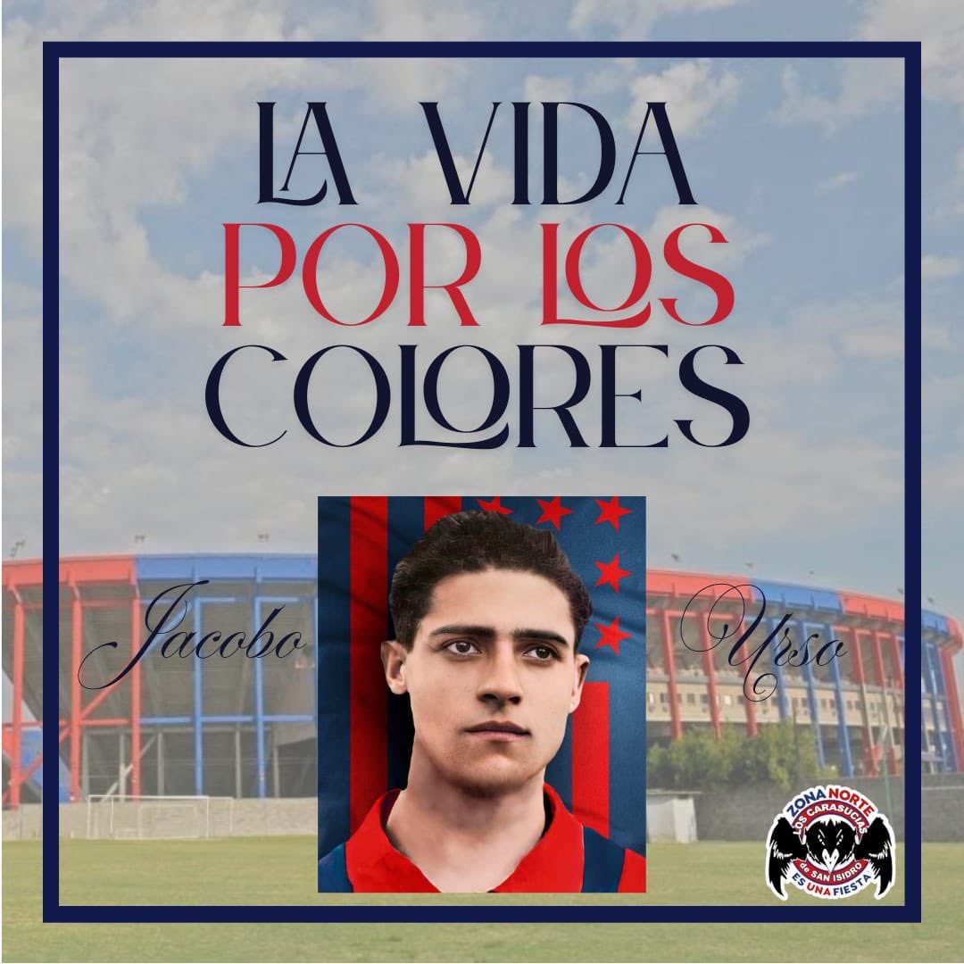 Dio la vida por los colores y se quedó para siempre en nuestros corazones. 💙❤️

En un nuevo aniversario de su nacimiento, recordamos a Jacobo Urso con enorme emoción. 

#AreaPrensa
#LosCarasucias
#ZonaNorteEsUnaFiesta