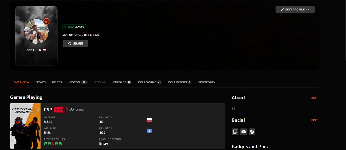 Grind nigdy sie nie kończy top100 eu faceit