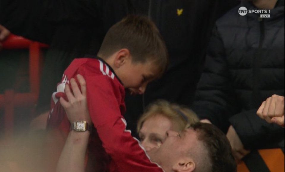 He follows the greatest football club in the world he regrets nothing!