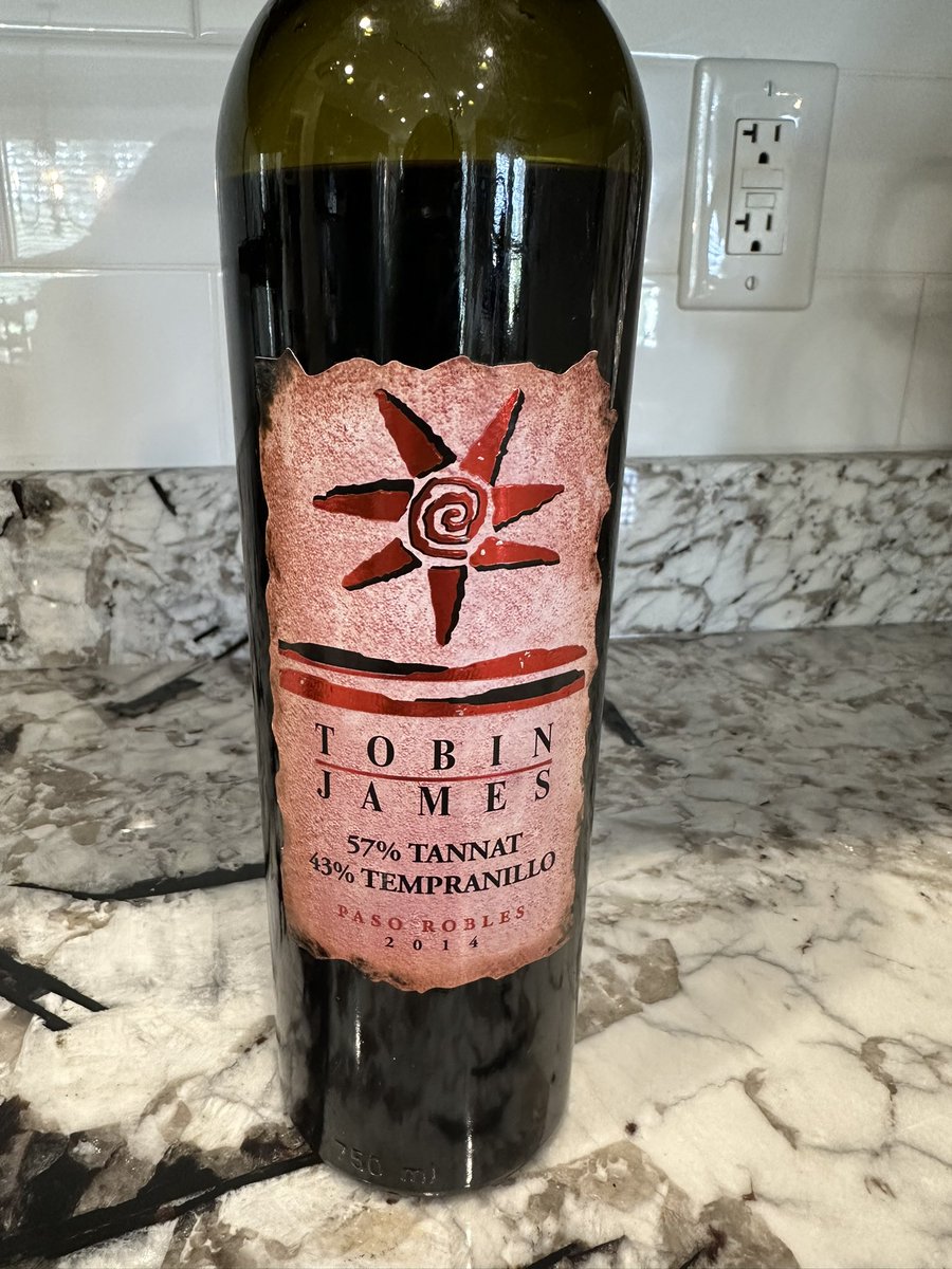 Hey <a href="/tjcellars/">Tobin James</a> just found this little treasure in my wine closet and it’s fabulous! Cheers!