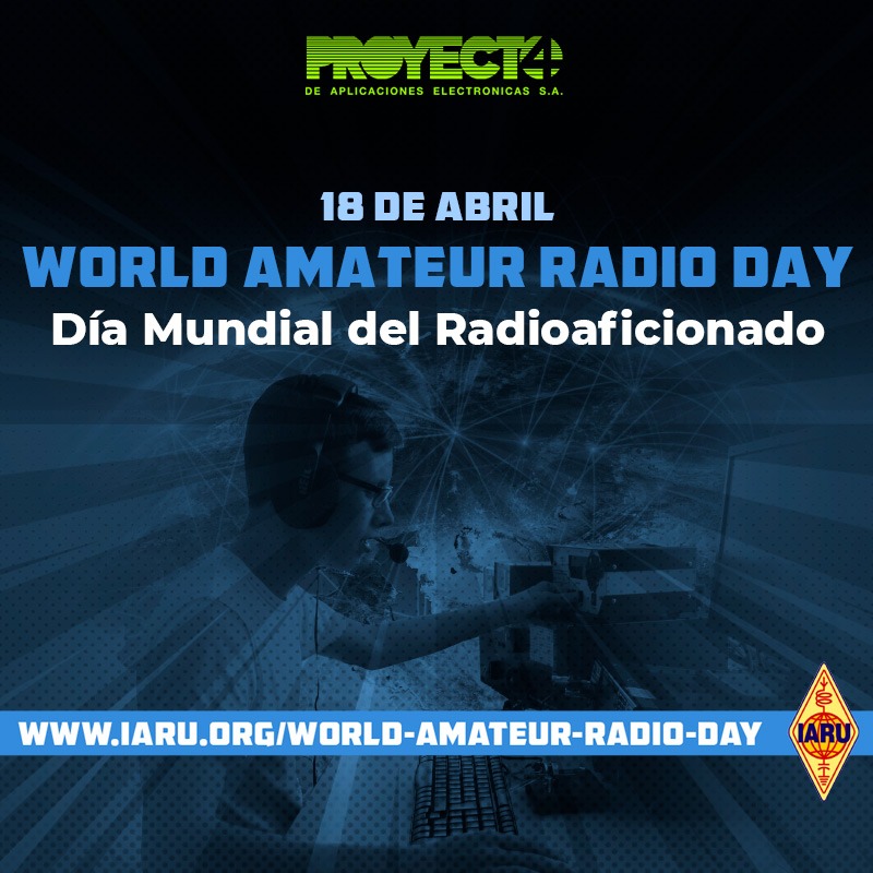 Proyecto 4 (@proyecto4sa) on Twitter photo ℹHoy celebramos #DíaMundialdelradioaficionado #amateurworldradioday 📻📻 Disfrutemos de nuestro dia con la radio conectados con todo el mundo 🌎
#amateurradio #hamr #hamradio #radioaficion #radioaficionados #somosURE <a href="/IARU/">Intl. Amateur Radio</a> <a href="/IARU_R1/">IARU Region 1</a> <a href="/ure_es/">Unión de Radioaficionados Españoles</a> ℹHoy celebramos #DíaMundialdelradioaficionado #amateurworldradioday 📻📻 Disfrutemos de nuestro dia con la radio conectados con todo el mundo 🌎
#amateurradio #hamr #hamradio #radioaficion #radioaficionados #somosURE <a href="/IARU/">Intl. Amateur Radio</a> <a href="/IARU_R1/">IARU Region 1</a> <a href="/ure_es/">Unión de Radioaficionados Españoles</a>