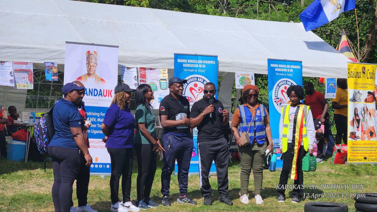 Joejude14's tweet photo. Kabaka's 70th Birthday Run and medical camp @unmauk_cic https://t.co/qBcZPJSfid