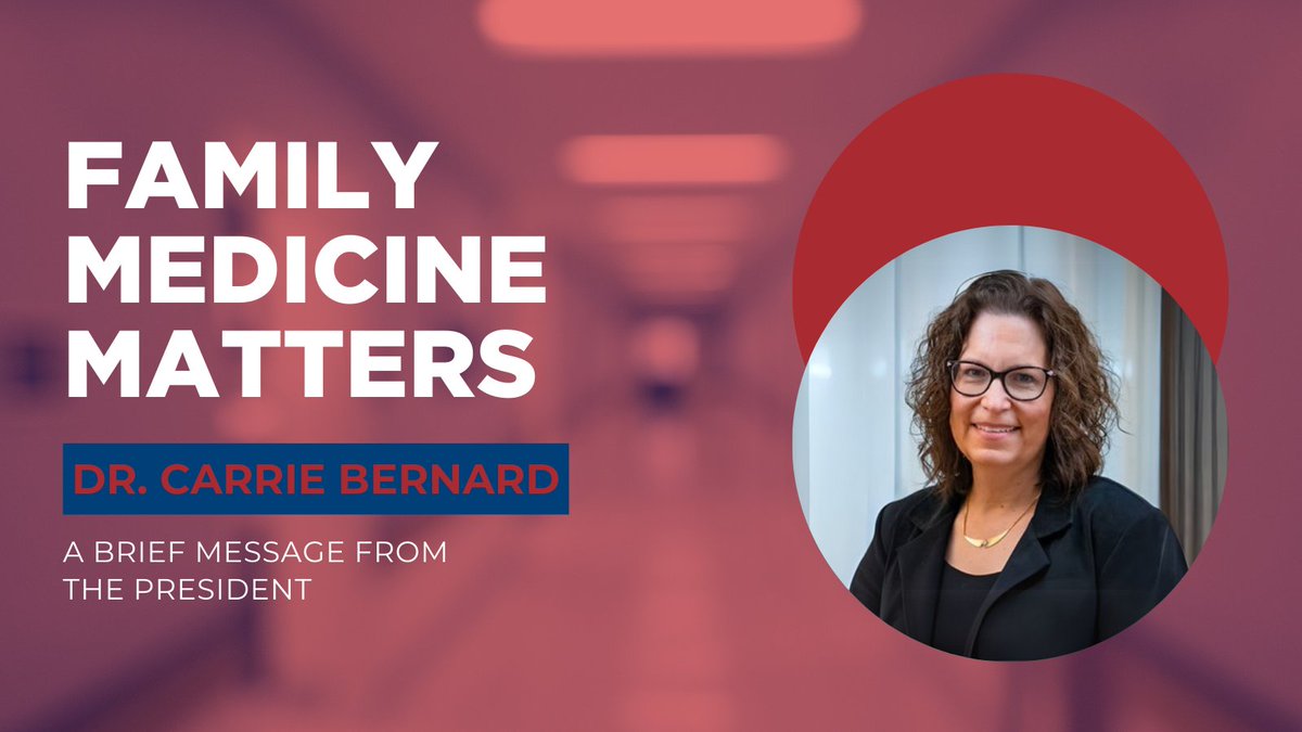 “In less than two weeks Canadians will go to the polls at a time of great economic uncertainty. […] we need to press all political parties to keep health care as a top priority.” Read <a href="/carriedbernard/">Carrie Bernard MD she/her</a> message today: cfpc.ca/en/about-us/le…