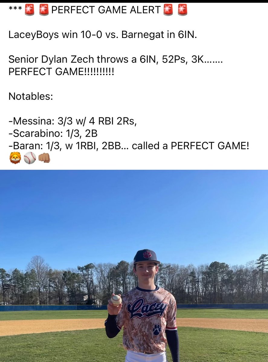 🚨🚨PERFECT GAME ALERT🚨🚨
<a href="/Matt_Manley/">Matt Manley</a> <a href="/smfalk/">Steven Falk</a> <a href="/JSSInsider/">Shore Sports Insider</a> <a href="/HSSportsNJ/">NJ.com HS Sports</a> <a href="/JSZ_Sports/">Jersey Sports Zone</a>