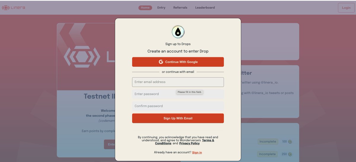 Farmercist's tweet photo. Before you sleep, please do this: 📝👇

- The next big L1 to launch is @linera_io.
- Linera raised $12M with top VC a16z.
- Free to position and earn Linera points.
---
---
This write-up has two parts: Testnet 1 and Testnet 2 (new).

Testnet 2 - Babbage 👇

Completing Testnet 1 and 2 might improve your reward chances.  
- Visit: https://t.co/75d9XBQmHR  
- Sign up with email (i didn’t use Google login).  
- Choose username and profile picture.  
- Update settings after login: connect X, Discord, Telegram, and Farcaster (if available).  
---
---
Interact with Linera posts for more points (SocialFi kinda stuff but comes with Harvard certification):  
- Complete quests: verify Linera role on Discord, amplify Babbage launch, post on TikTok.

 Testnet 1 (via @Galxe) 
- Link: https://t.co/xZz5rApIZk  
- Complete 5+ tasks thats still open, claim up to 2000 points.
---
---
My video guide explains how to position for Testnet 1 and 2, the quest you can complete in Testnet 1. Watch it for a visual guide: https://t.co/HoCM82nXiq🫡
---
---
Also remember we got Roles on Discord far back January? I grinded to level 15 or 20 to get this Gold role 😇
I work for my bag ser - kek

Talk is cheap - Interaction is key 🔑. See you on the side that prints! 🤟