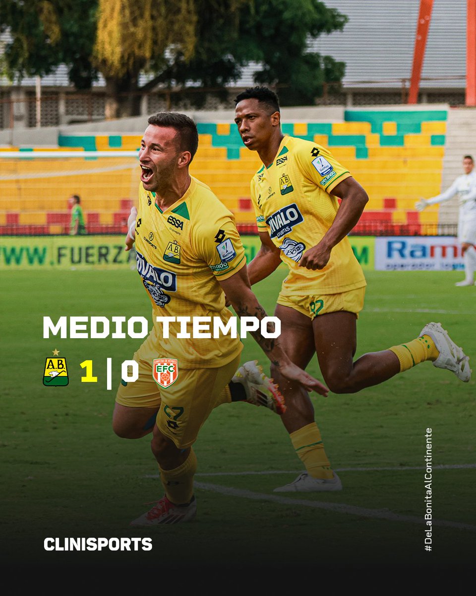 ⚽️FINALIZA EL PRIMER TIEMPO CON VICTORIA PARCIAL DEL LEOPARDO.

🟡🟢BUC [1-0] ENV🟠⚪️

#DeLaBonitaAlContiente