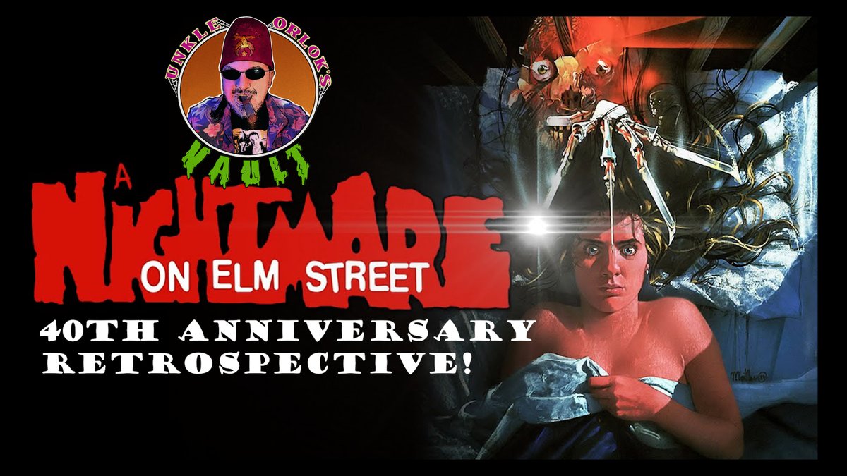 WATCH NOW! youtube.com/watch?v=dfeG68…
Join Unkle Orlok as he journeys back to Elm Street and survives a nightmare of his own, in this special retrospective episode on Wes Craven's horror classic. Most importantly, don't fall asleep or Freddy just might get ya! #ANightmareOnElmStreet