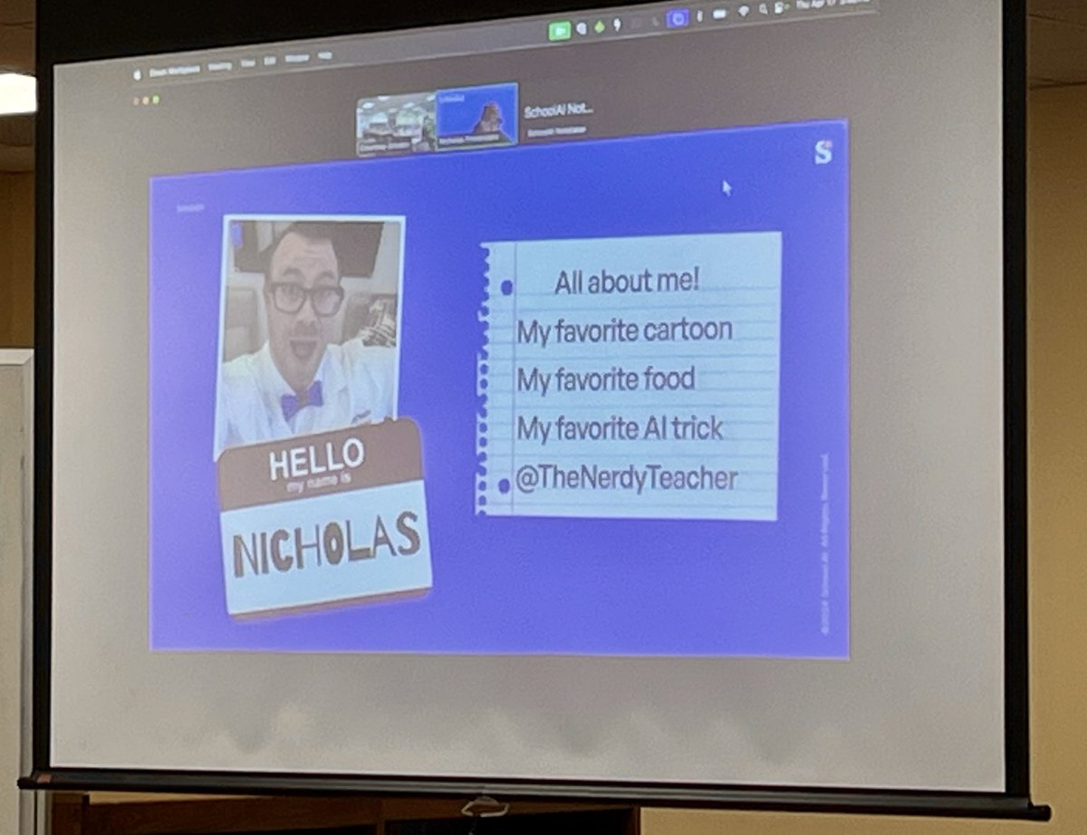 DeAnn Dykes (@dykesdeann) on Twitter photo Northridge staff had an inspiring session with Nicholas from SchoolAI today! Energized by fresh ideas, powerful tools, and meaningful conversations around AI in education. Exciting things ahead! <a href="/NREL_Bengals/">Northridge Elem.</a> <a href="/SvvsdSchuh/">Kristopher Schuh</a> <a href="/SVVSD/">St. Vrain Valley Schools</a> <a href="/StVrainOPD/">St. Vrain OPD</a> Northridge staff had an inspiring session with Nicholas from SchoolAI today! Energized by fresh ideas, powerful tools, and meaningful conversations around AI in education. Exciting things ahead! <a href="/NREL_Bengals/">Northridge Elem.</a> <a href="/SvvsdSchuh/">Kristopher Schuh</a> <a href="/SVVSD/">St. Vrain Valley Schools</a> <a href="/StVrainOPD/">St. Vrain OPD</a>