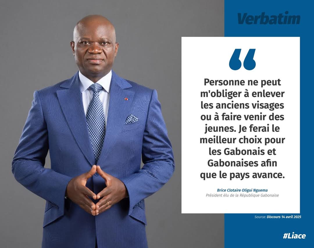 𝘊𝘦 𝘲𝘶'𝘪𝘭 𝘧𝘢𝘶𝘵 𝘳𝘦𝘵𝘦𝘯𝘪𝘳, 𝘭𝘦 🇬🇦 𝘳𝘦𝘴𝘵𝘦 𝘭'𝘪𝘯𝘵𝘦́𝘳𝘦̂𝘵 𝘴𝘶𝘱𝘦́𝘳𝘪𝘦𝘶𝘳.
#Gabon #LIACE  #CBON 🫂