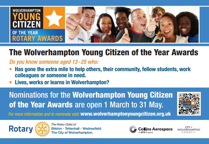 🐣 Easter break is the perfect time to celebrate Wolverhampton’s young heroes! 🌟
Take a moment to nominate an inspiring young person for the Wolverhampton Young Citizen of the Year Award!
Let’s recognize those making a difference.  Nominate today!🏆✨
🔗wolverhamptonyoungcitizen.org.uk