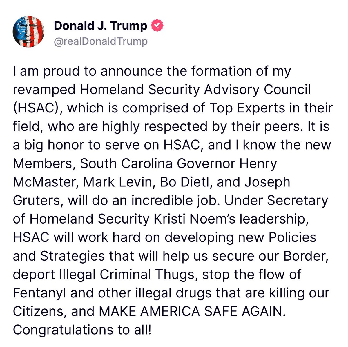 特朗普组建国土安全新团队 福克斯名嘴领衔引人瞩目 - 1