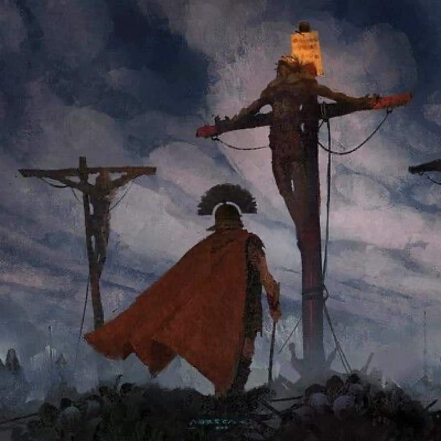 trad_west_'s tweet photo. "And the centurion and those with him keeping guard over Jesus, having seen the earthquake and the things taking place, feared greatly, saying, "Truly this was God's Son."  - Matthew 27:54 https://t.co/LJ9krLSNw1
