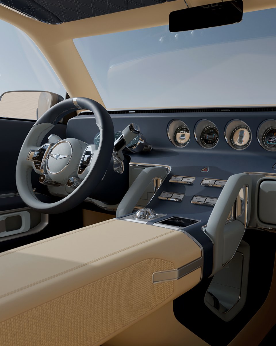 🚗🌄✨ Athletic elegance meets rugged innovation in the Genesis X Gran Equator Concept. A bold step into the future of overlander vehicles—with an interior that’s nothing short of stunning.

#GenesisUSA #LuxuryAuto #Overlander #XGranEquator #XSeries