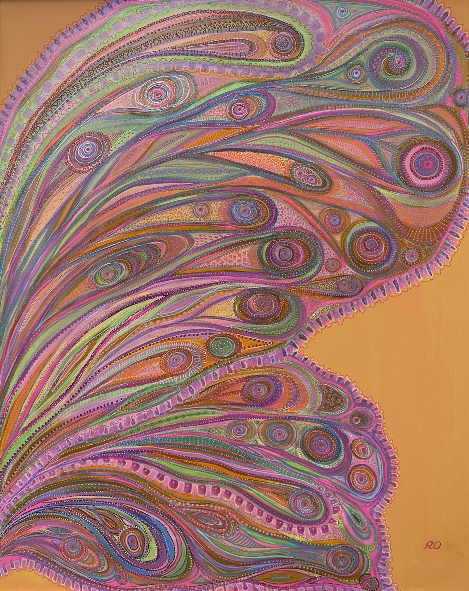 RO_Art_US's tweet photo. Original painting
"Butterfly Wing"
Size: Height 30 x Width 24, Depth 1.6, Inches.
Materials: Acrylic on panel.
Subject: Butterfly.
Style: Impressionism, Contemporary, Modern, Decorative.
#painting @RO_ART_US #ROArtUS #RO_ART_US #art #acrylic #canvas #contemporary #modern #Impressionism #artist #paintings #gift #present #handpainting #artwork #artworkoncanvas #originalart #artists #acrylicpainting #ArtCollectibles #artlovers #wallart #housewarming #interior #homedecor #fantasy #orange #pink
