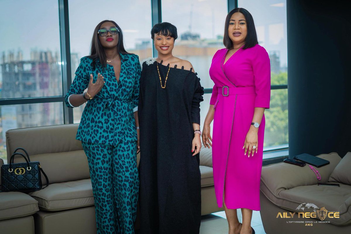 Rencontre avec Mme Madame Lynn KABA : CEO/ DG de la Sté  ANIG   et Prste de la Fondation Rougui Barry &amp; Babies Fondation RBB,  Administratrice – Présidente de la Commission Entreprenariat Jeune en Guinée sur des projets d’autonomisation de la femme en Afrique.