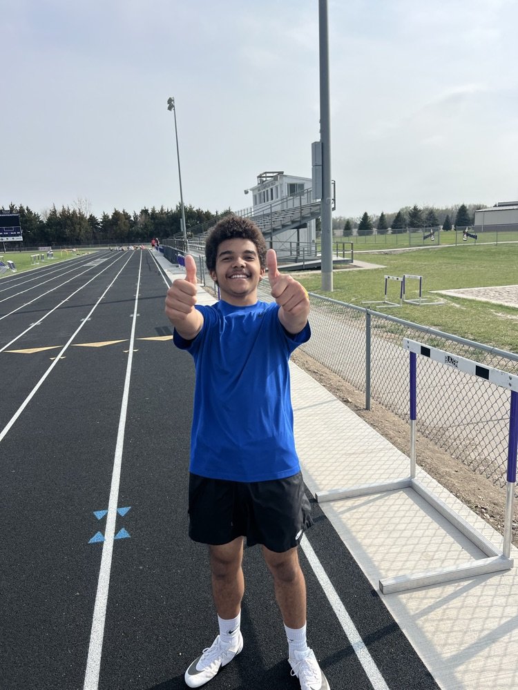 We have a record broke in 7th grade track!Marcus Schultz has broken a 7th grade record in the 100M! Previous was set with a time of 12.70 in 2024. The new record is 12.44! Great job Marcus! 🥇