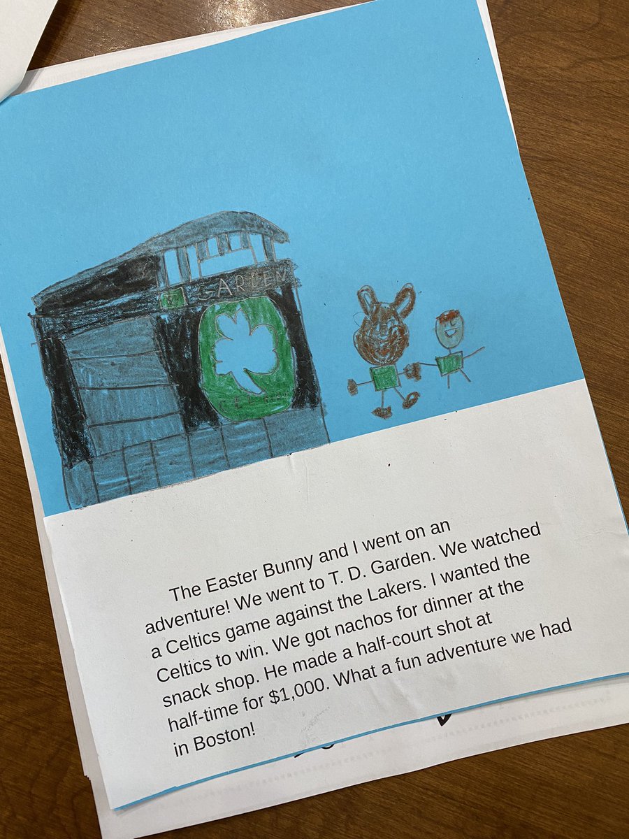 My kind of Easter Bunny! (E: 9yo)
#differenthere <a href="/celtics/">Boston Celtics</a> <a href="/tdgarden/">TD Garden</a>