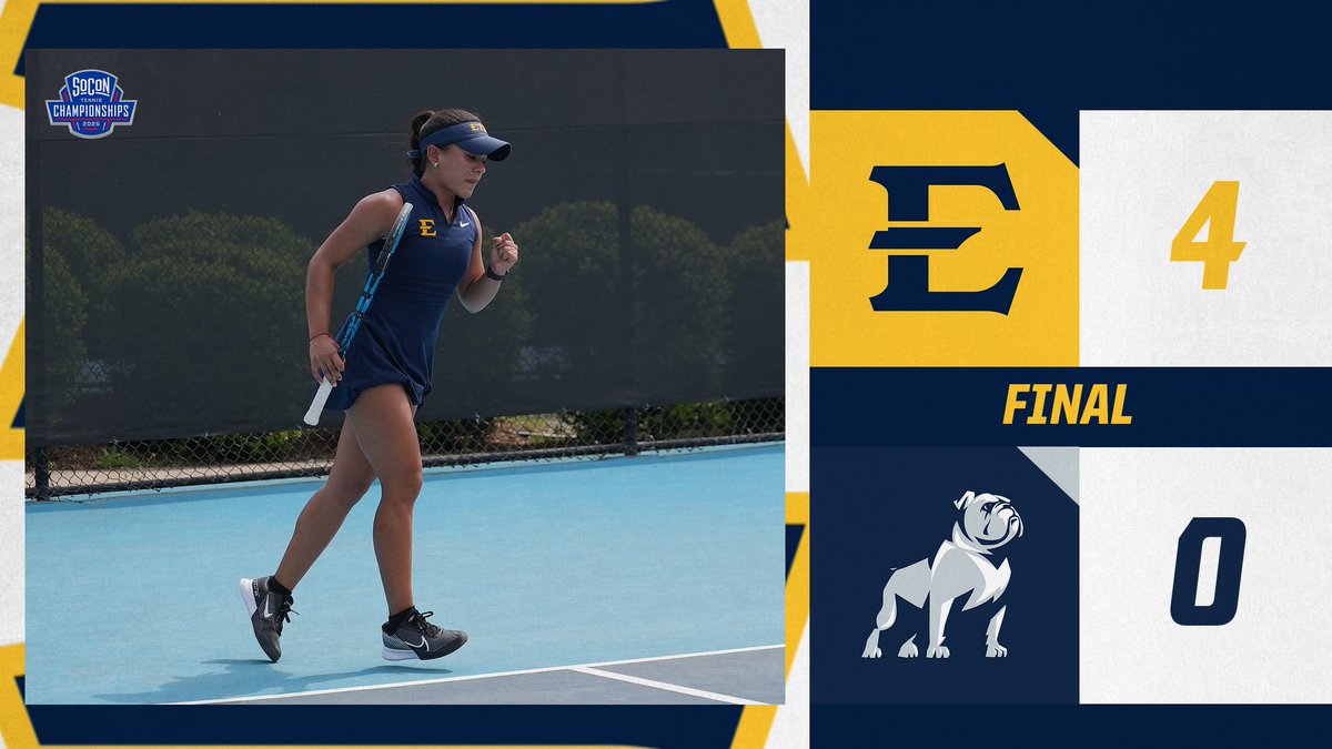 𝑩𝒖𝒄𝒔 𝑾𝒊𝒏! 𝑩𝒖𝒄𝒔 𝑾𝒊𝒏! 𝑩𝒖𝒄𝒔 𝑾𝒊𝒏!

Your Bucs open the <a href="/SoConSports/">The Southern Conference</a> Tournament with a 4-0 shutout victory over Samford! Next up, a match against No. 3 Wofford at 2 pm tomorrow! 

#BeGreat