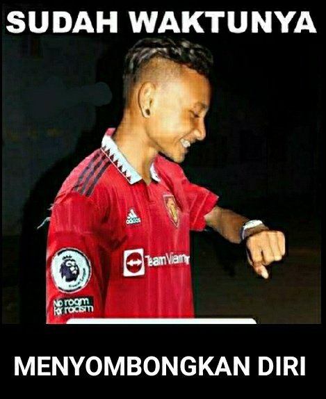 Salah satu DNA yang harus dimiliki oleh Fans MU adalah SIFAT SOMBONG.

GA SOMBONG, GA EMYU