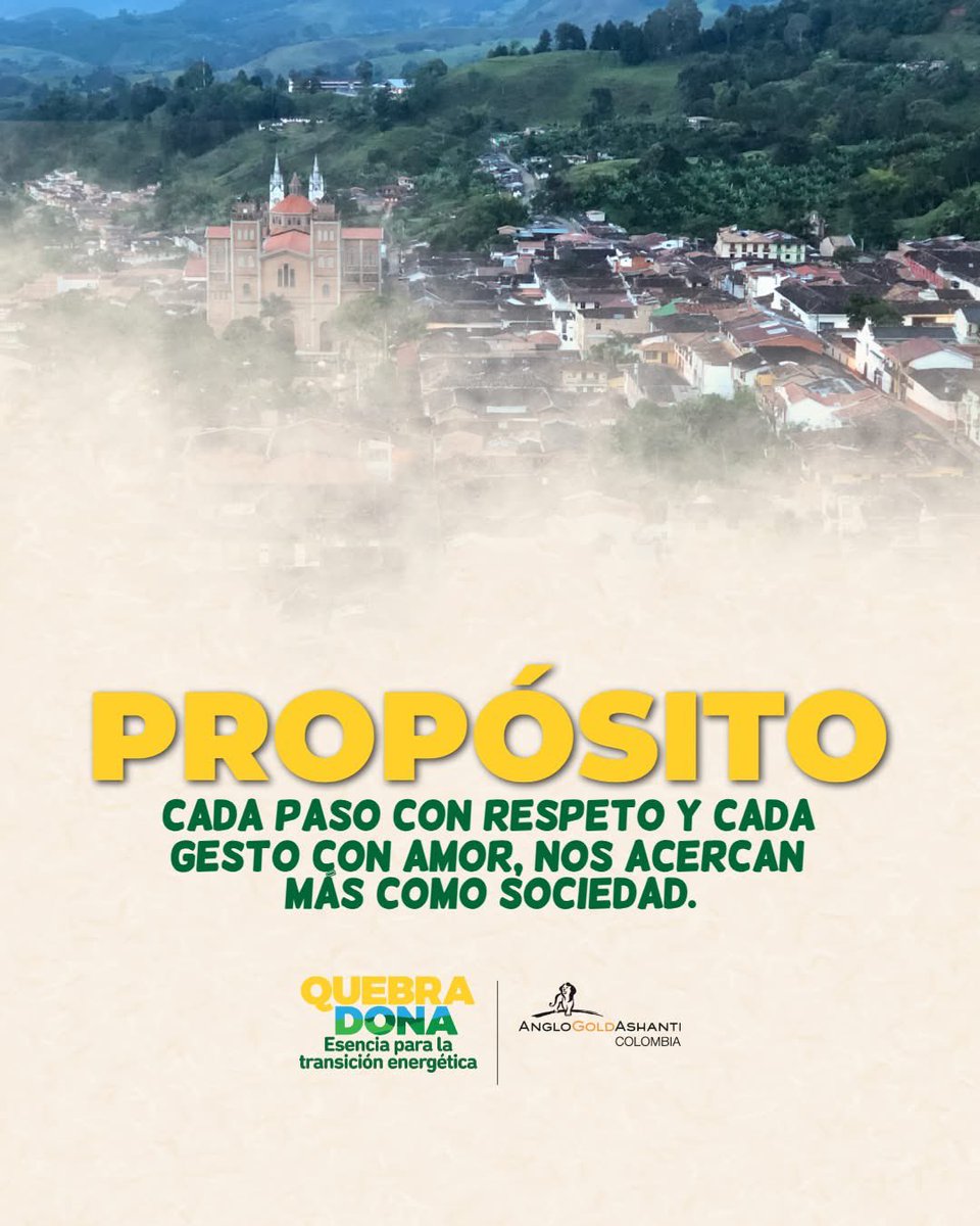 AGAColombia's tweet photo. 🌿 Vivamos esta Semana Santa con respeto por los demás, solidaridad con quien lo necesita y unión con quienes nos rodean.
¡Sigamos sembrando paz y construyendo comunidad!
#MineríaConPropósito 🌳 https://t.co/rGYyVkW49T