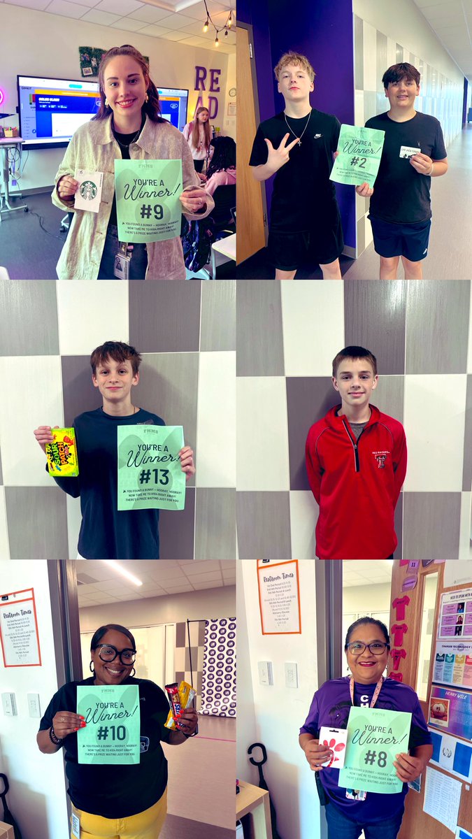 FMMS Mr. Garay β‘οΈ (@fmmsmrgaray) on Twitter photo The bunny hunt was on! πππ°β¨
Bunnies captured, clues cracked, chaos conquered. Teachers and Students had so much FUN on our school scavenger hunt today. Just another fun-filled day with <a href="/ForestMeadowMS/">Forest Meadow MS</a> β¨π΄
#FMMSSettingSail #STUCO #Garayzies The bunny hunt was on! πππ°β¨
Bunnies captured, clues cracked, chaos conquered. Teachers and Students had so much FUN on our school scavenger hunt today. Just another fun-filled day with <a href="/ForestMeadowMS/">Forest Meadow MS</a> β¨π΄
#FMMSSettingSail #STUCO #Garayzies