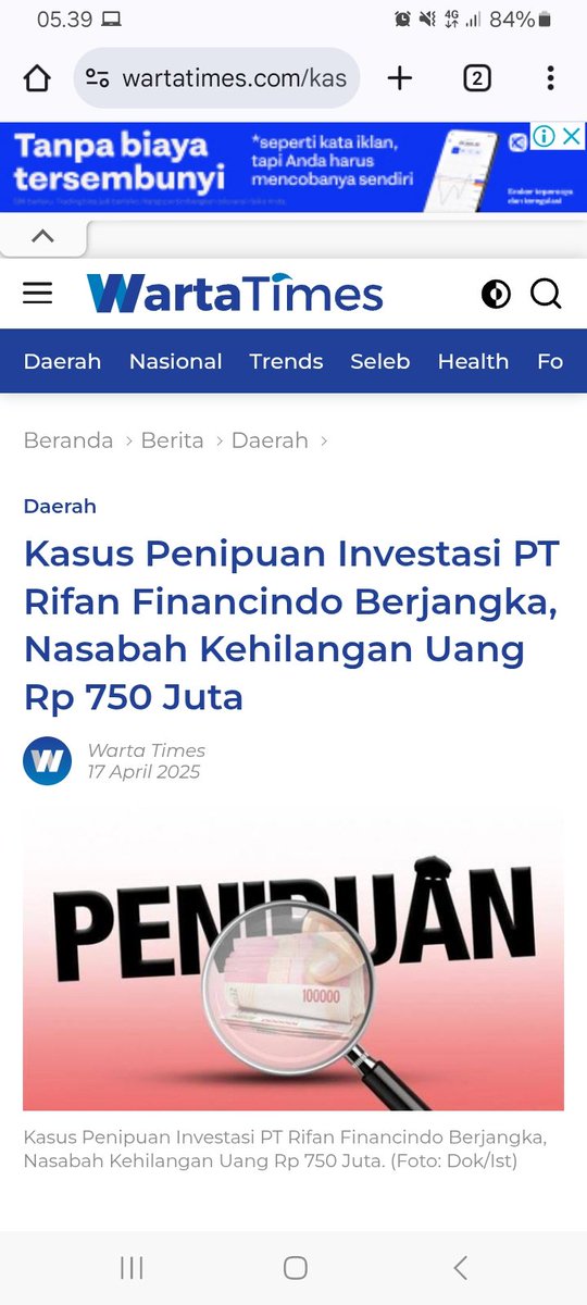 me_oyiiiiin's tweet photo. Makin meresahkan kalo ada perusahaan berbadan resmi tapi malah menipu. #penipuaninvestasi #kasusptrifan https://t.co/b9zbJvcN9U