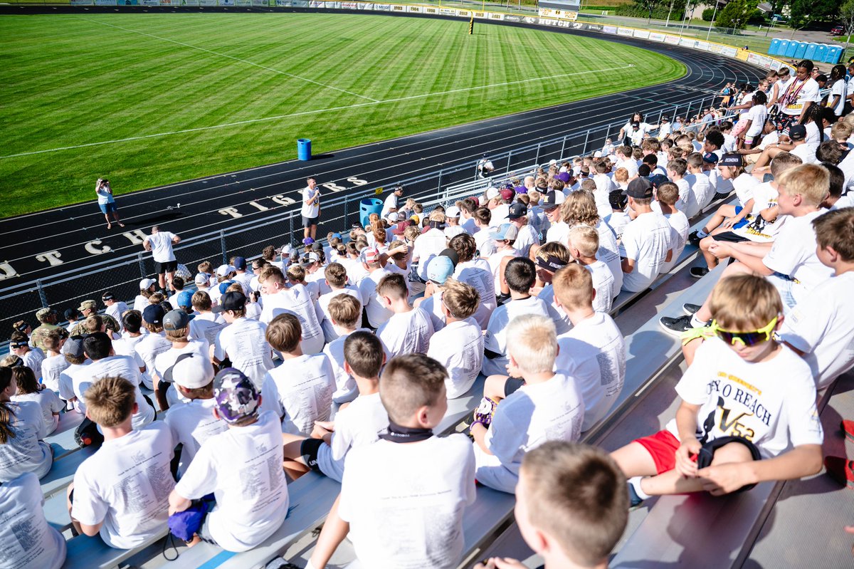 Lets Gooo!  
The 2025 Day to REACH camp shirt!!!
July 25th!
Camp cap: 300 
To register: chadgreenway.org
<a href="/chadgreenway52/">Chad Greenway</a> <a href="/Lindsay_13/">Lindsay Whalen</a> <a href="/LeadtheWay52/">Lead the Way Foundation</a>