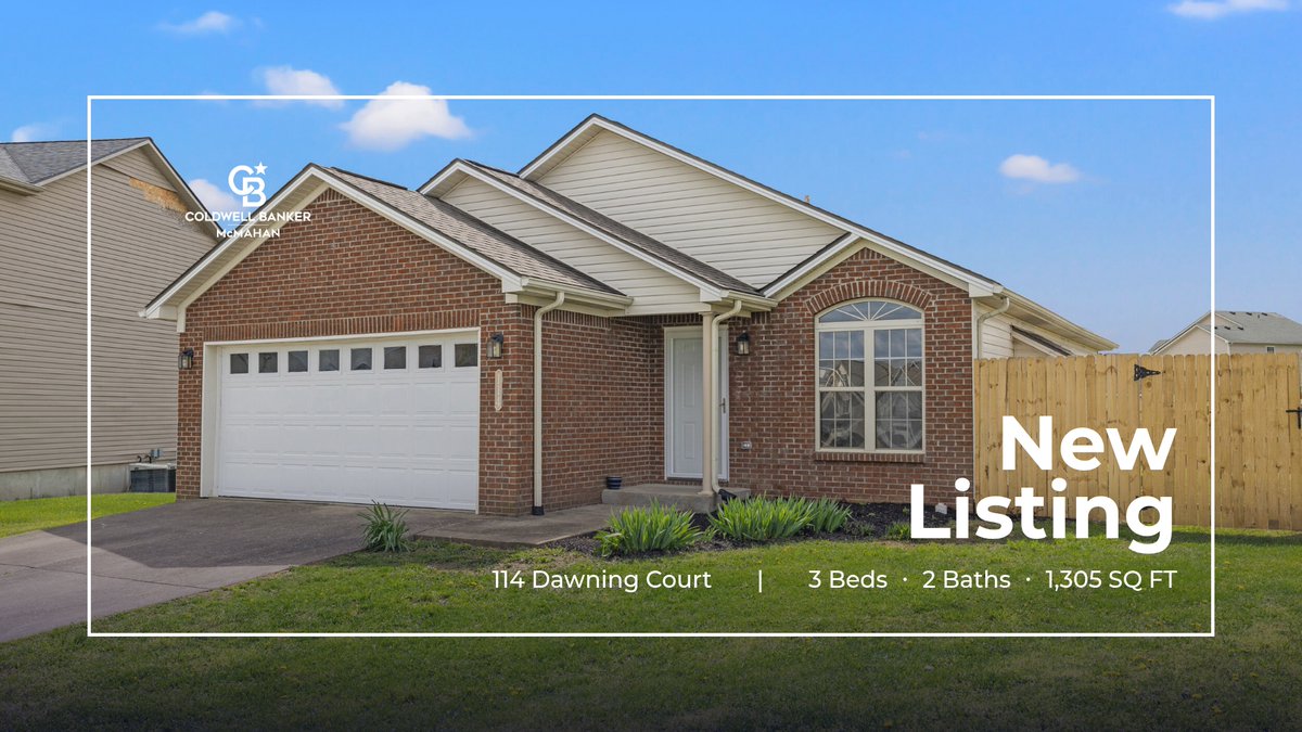 barbcurtis's tweet photo. 📍 New Listing 📍 Take a look at this fantastic new property that just hit the market located at 114 Dawning Court in Georgetown. Reach out here or at (859) 621-4807 for more information

Warmest Regards,
Barb Curtis
Coldwell Banke... https://t.co/iMtiXNqLSq https://t.co/lR1GZJ8S4d