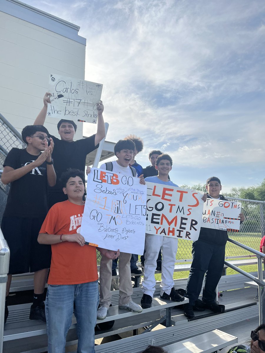 Jeremiah Fincher (@mrfinchertms) on Twitter photo It may be the start of a long weekend, but <a href="/TravisMSBobcats/">Travis Bobcats</a> fans are loud and proud cheering on our undefeated bobcats! It may be the start of a long weekend, but <a href="/TravisMSBobcats/">Travis Bobcats</a> fans are loud and proud cheering on our undefeated bobcats!
