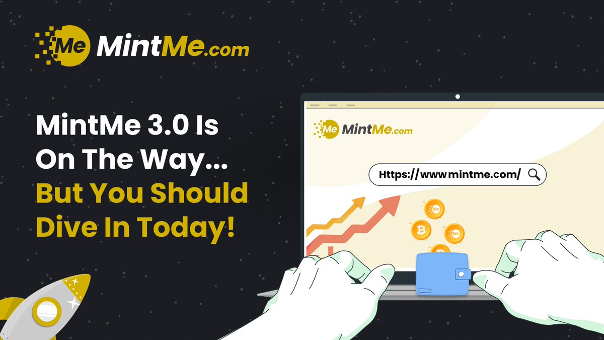 Start exploring what’s already live:
✅ Discover new tokens
✅ Support creators
✅ Begin building your own project
Bonding curve and big features are coming soon—but everything starts here 🔑
👉 mintme.com/register/

#MintMe #MemeCoins #Crypto #blockchain