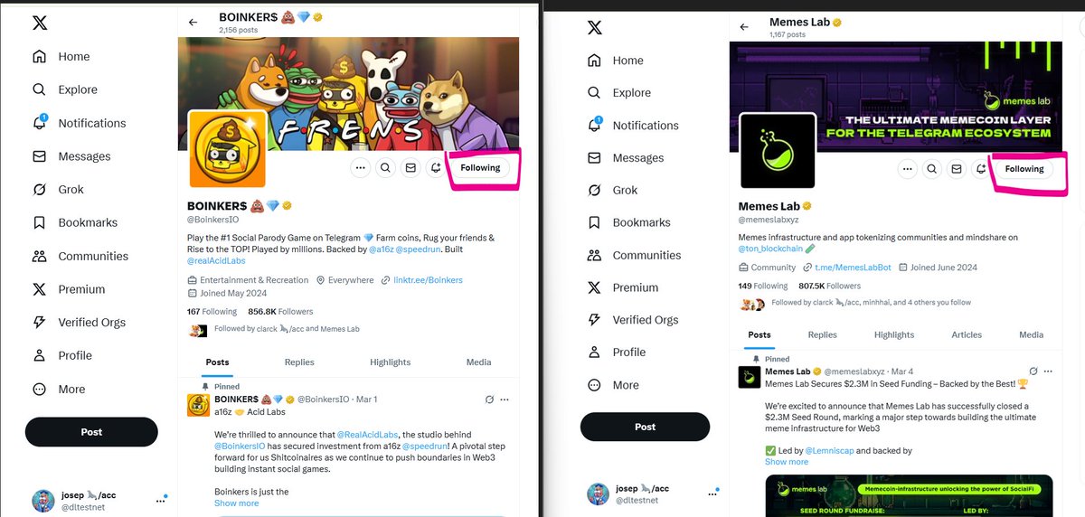 dltestnet's tweet photo. @memeslabxyz @BoinkersIO @fmtestnet @cltestnet @clminercoin 
My wallet
UQDIE417xcFagUrHE8cNU9lR0vr8LmBTzg6JfLZZ6sUirPdj https://t.co/chVVz8ZDfc