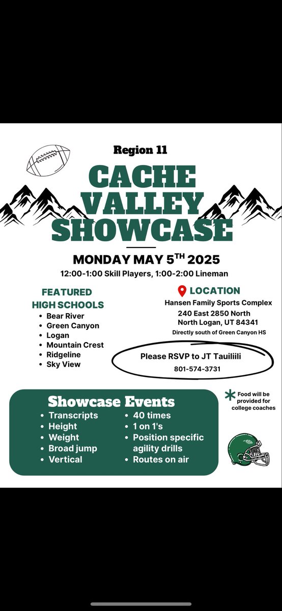 College coaches, we can’t wait to see you!

<a href="/TheCoachJT/">CoachJT</a> <a href="/waite_13/">Trampis Waite</a> <a href="/travisc4/">Travis Cox</a>