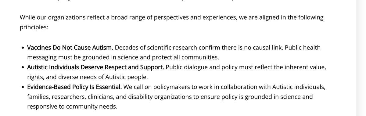 Huge monumental moment as the Autistic Self-Advocacy Network, Autism Society of America, The Arc, The Autistic People of Color Fund and AUTISM SPEAKS put out a statement denouncing Robert F. Kennedy Jr.'s comments about autism.