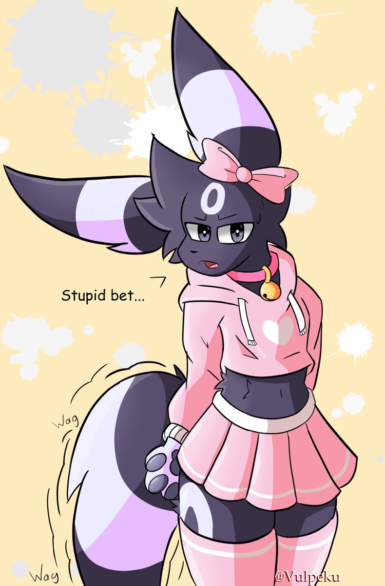 Vulpeku On hold (Exams qwq) (@vulpeku) on Twitter photo Shouldn't have done that bet :3
A draw to annoy <a href="/MidniteBear_/">MidniteBear</a> you can join annoying him by saying he is cute! (He totally loves it trust)
#Eeveelution Shouldn't have done that bet :3
A draw to annoy <a href="/MidniteBear_/">MidniteBear</a> you can join annoying him by saying he is cute! (He totally loves it trust)
#Eeveelution