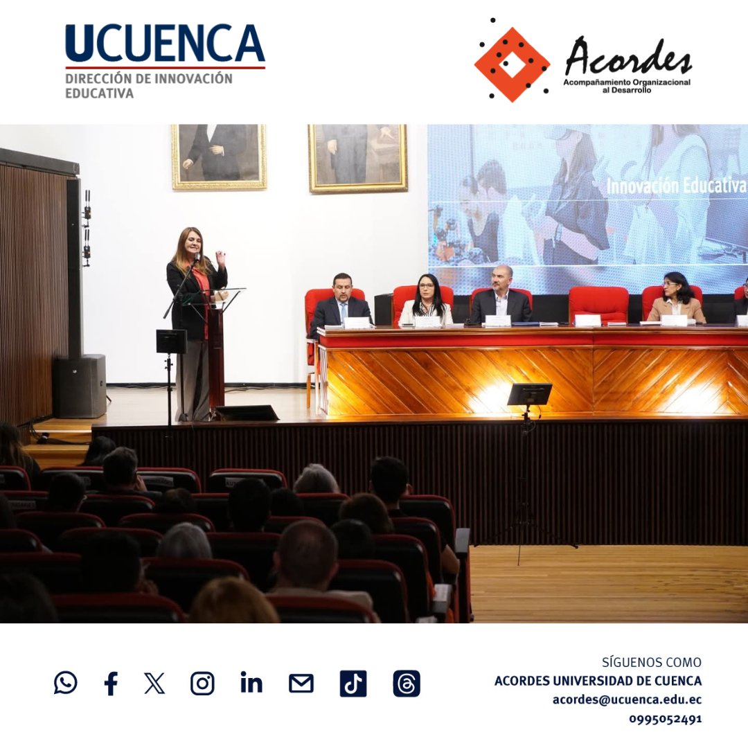 TeamAcordesUC's tweet photo. Nuestra propuesta fue seleccionada en la 1ra Convocatoria MOOC de la U. de Cuenca 🎓💥
Desde la #EPS y #EmprendimientoSocial, apostamos por una educación transformadora .

👏 Y  nuestra compañera Johanna Espinoza fue reconocida por su desempeño docente.

#UCUENCA #AcordesUCuenca https://t.co/fbuflniM7w