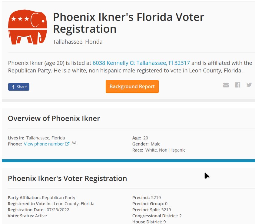 <a href="/dittletv/">Bo</a> My guy, he’s a registered Republican and was very active in youth police activities. Why are you trying to spin it?