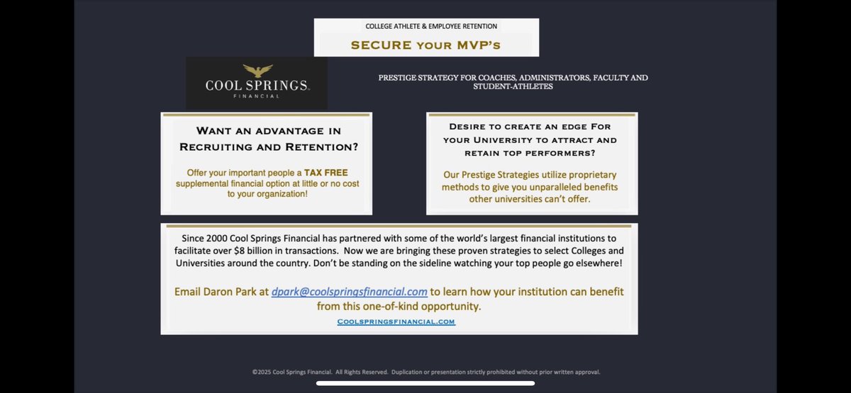 Give your program the recruiting advantage necessary to compete in today’s NIL and Revenue sharing world. Best of all - do it with no money out of your budget!  Hurry - before another school in your conference beats you to this.