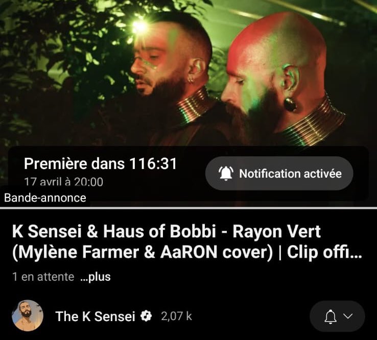 KSensei19's tweet photo. ❇️ « Rayon Vert » est disponible maintenant en intégralité sur toutes les plateformes !😳🌿
https://t.co/51aQYWbm1I
#mylenefarmer #rayonvert #AaRON #cover #musique https://t.co/zHpg1lSgfM