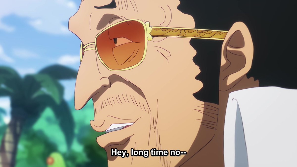 OnePieceAnime's tweet image. No time for pleasantries.