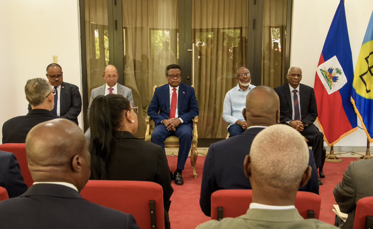 Le Conseil Présidentiel de Transition a exigé la restitution de la "rançon" de l’indépendance et des réparations pour l’esclavage. <a href="/leslievoltaire/">Leslie Voltaire</a> appelle la communauté internationale à soutenir cette cause. Le CPT dit prendre acte du message de <a href="/EmmanuelMacron/">Emmanuel Macron</a>. #SkandalNews