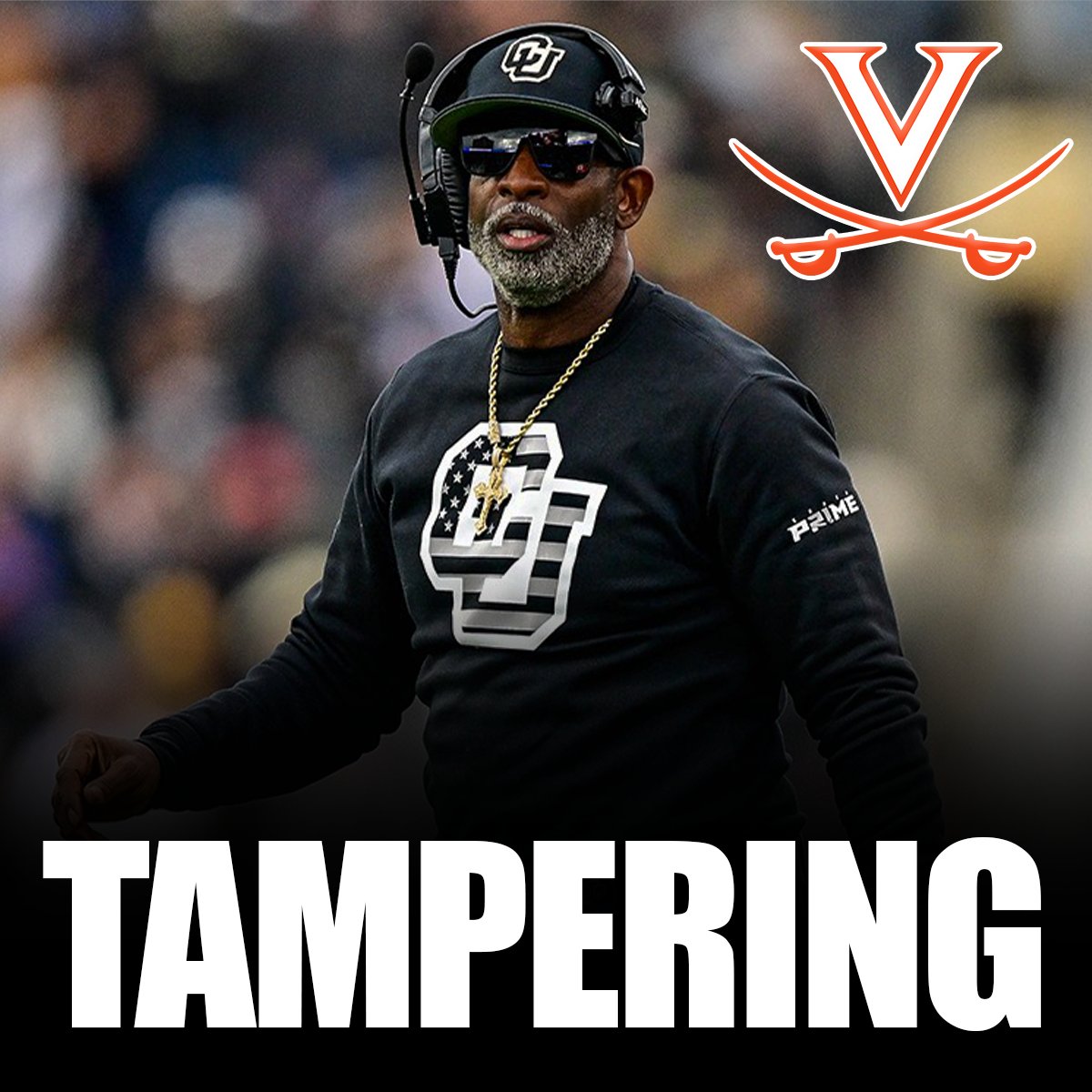 bluebloodsbias's tweet image. 🚨 BREAKING: Coach Prime just CALLED OUT an ACC program for tampering with Colorado's players
A recent video by @WellOffForever shows Coach Prime addressing his team after a recent spring practice, where he informs them about the alleged poaching...
🎙️ Deion Sanders: "Carter…