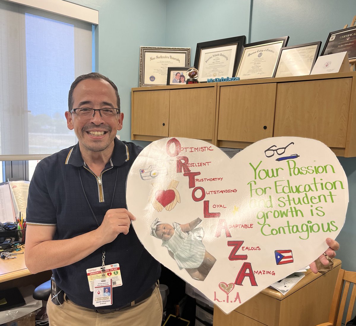 Javier Ortolaza (@javierortolaza) on Twitter photo Proud to serve as the Assistant Principal at <a href="/ConnistonMiddle/">Conniston Middle</a>—honored to support our students, staff, and community every day! Proud to serve as the Assistant Principal at <a href="/ConnistonMiddle/">Conniston Middle</a>—honored to support our students, staff, and community every day!